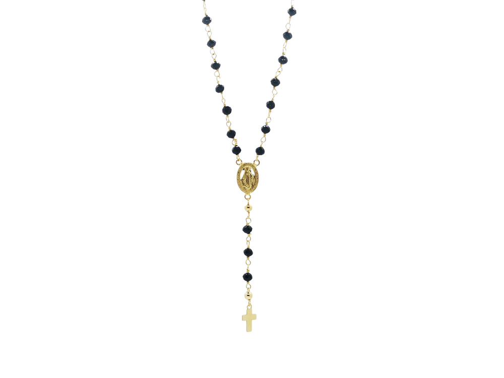 Black Quartz Rosary
